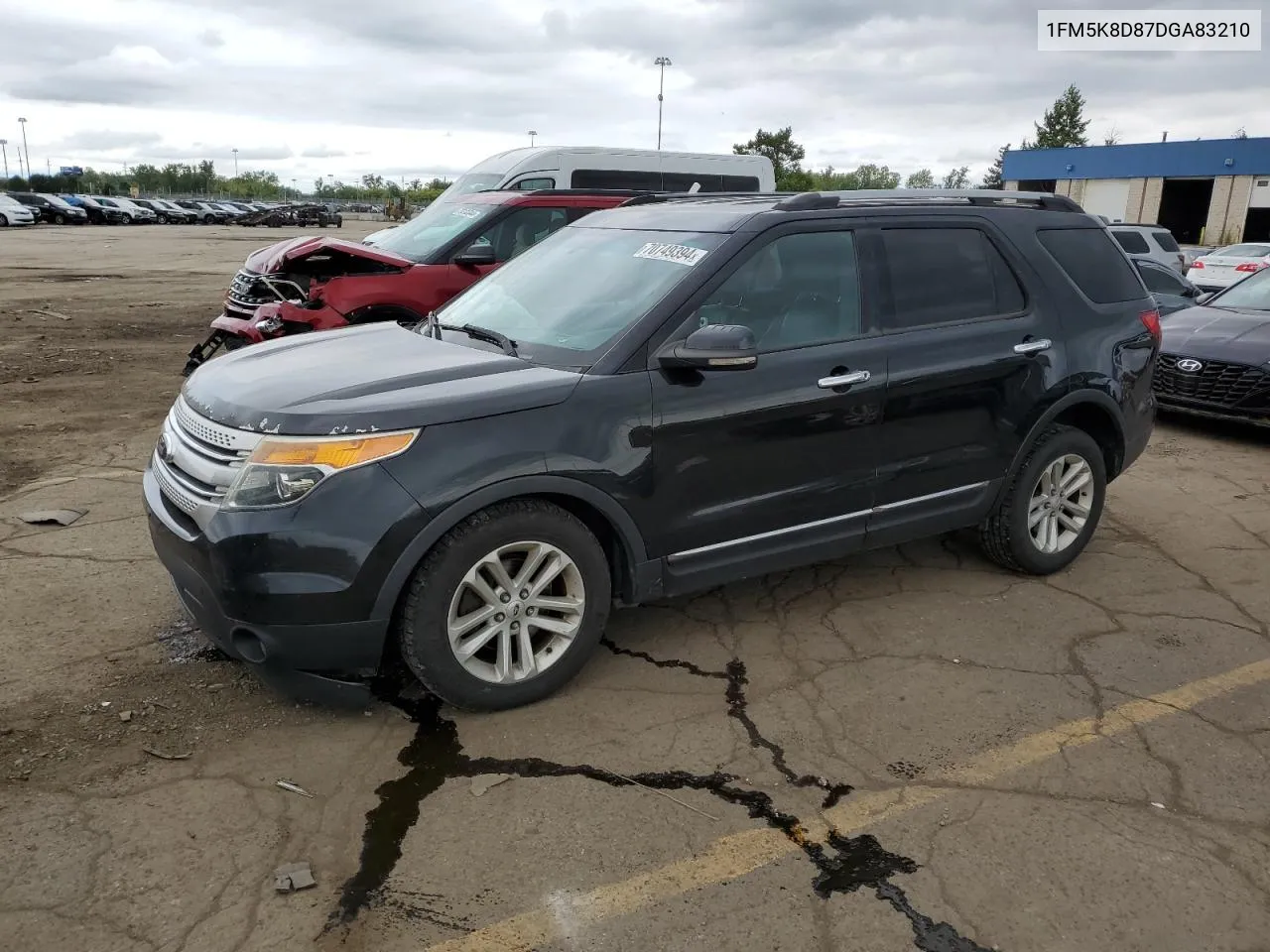 2013 Ford Explorer Xlt VIN: 1FM5K8D87DGA83210 Lot: 70749394