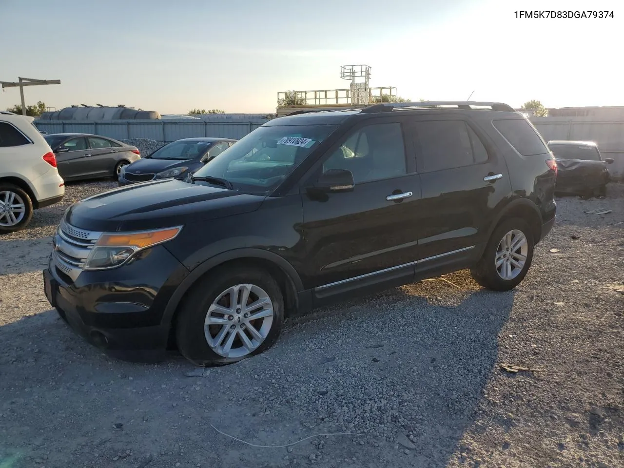 1FM5K7D83DGA79374 2013 Ford Explorer Xlt