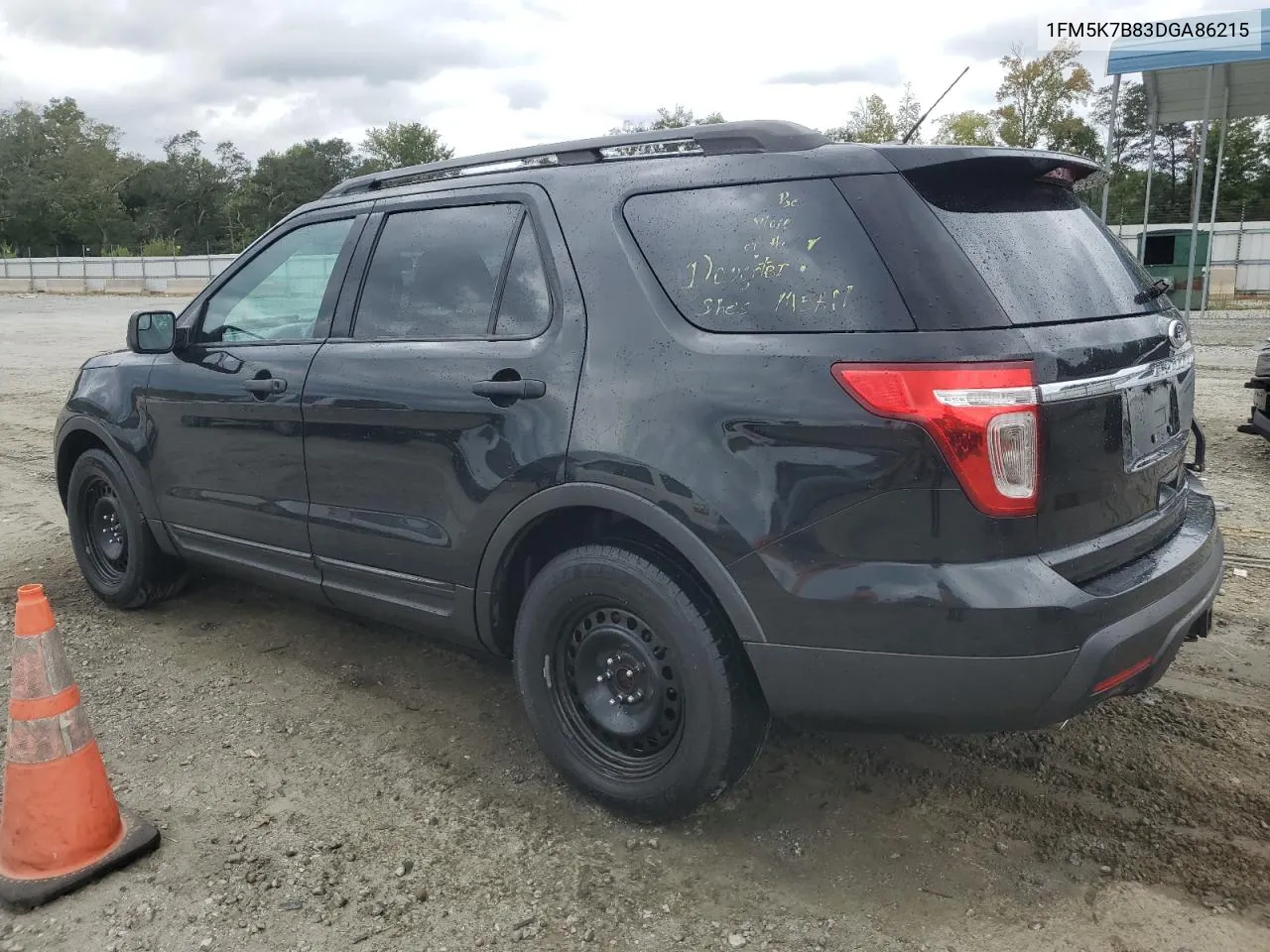 2013 Ford Explorer VIN: 1FM5K7B83DGA86215 Lot: 71095914