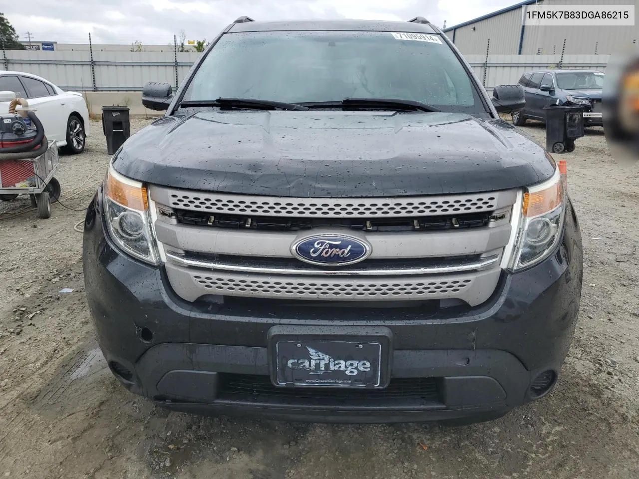 2013 Ford Explorer VIN: 1FM5K7B83DGA86215 Lot: 71095914