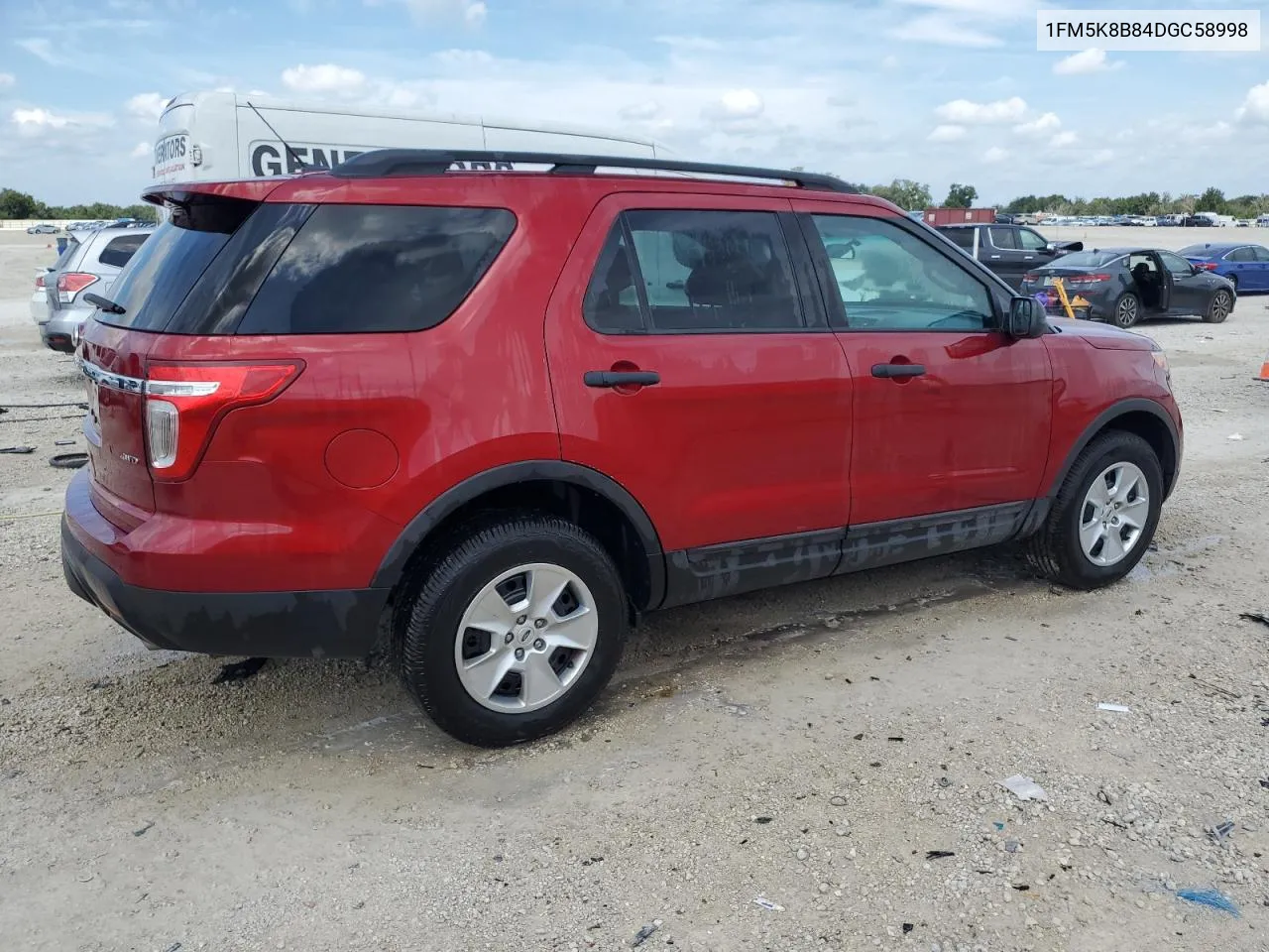 2013 Ford Explorer VIN: 1FM5K8B84DGC58998 Lot: 71154724