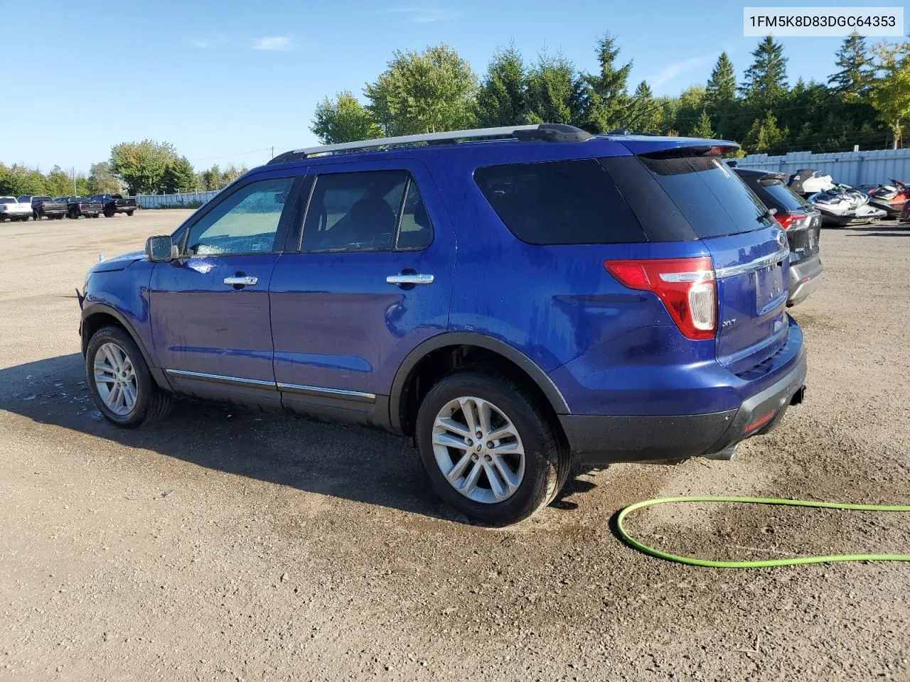 1FM5K8D83DGC64353 2013 Ford Explorer Xlt