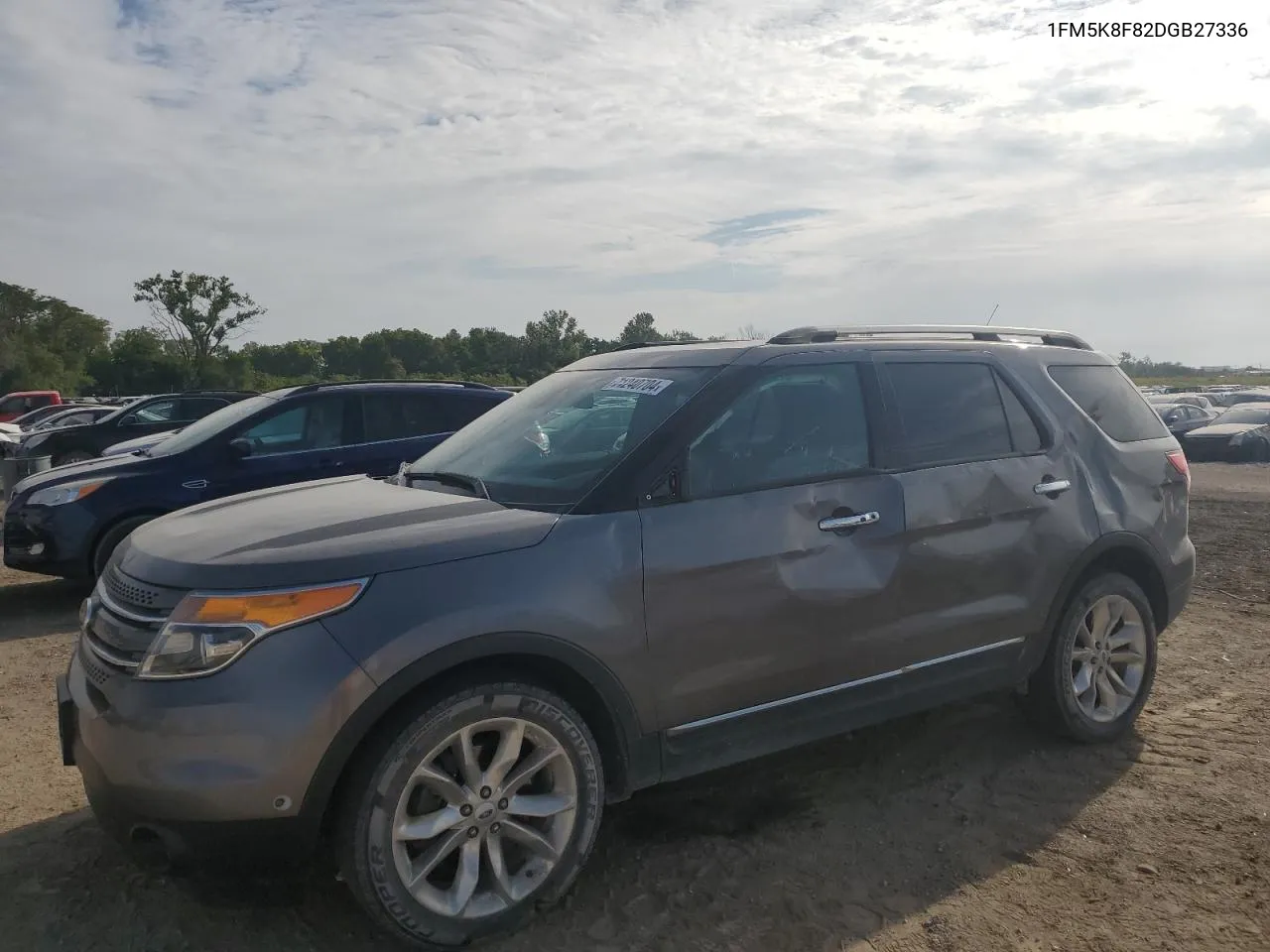 2013 Ford Explorer Limited VIN: 1FM5K8F82DGB27336 Lot: 71240704