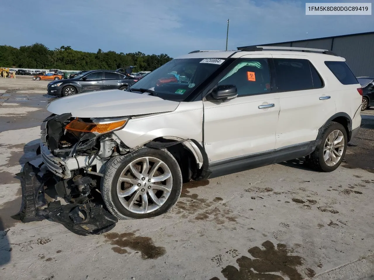 2013 Ford Explorer Xlt VIN: 1FM5K8D80DGC89419 Lot: 71255864