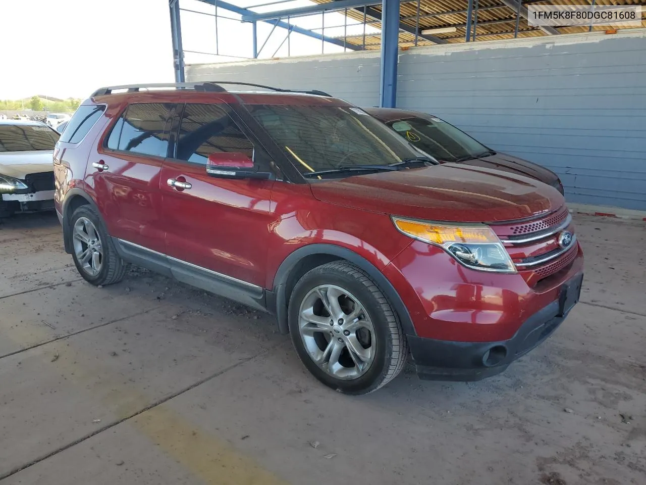 2013 Ford Explorer Limited VIN: 1FM5K8F80DGC81608 Lot: 71260514