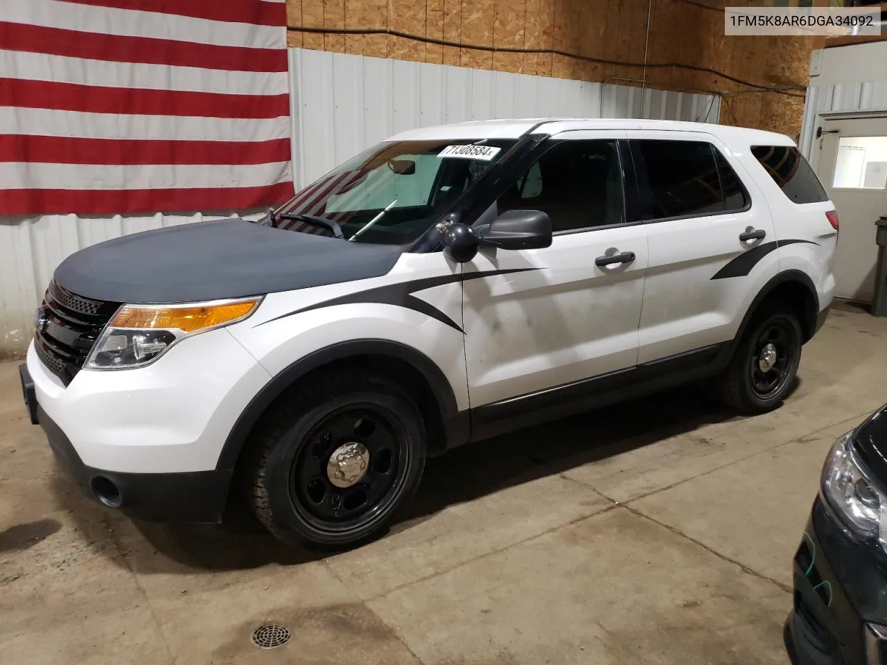 1FM5K8AR6DGA34092 2013 Ford Explorer Police Interceptor