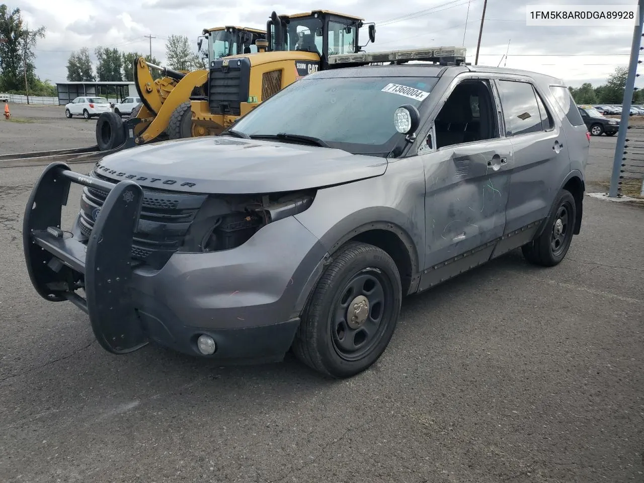 2013 Ford Explorer Police Interceptor VIN: 1FM5K8AR0DGA89928 Lot: 71360004