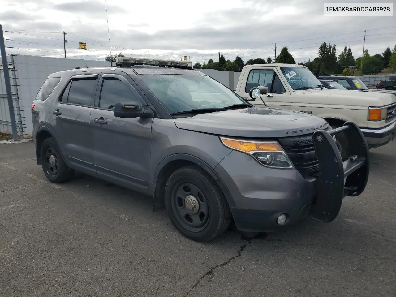 2013 Ford Explorer Police Interceptor VIN: 1FM5K8AR0DGA89928 Lot: 71360004