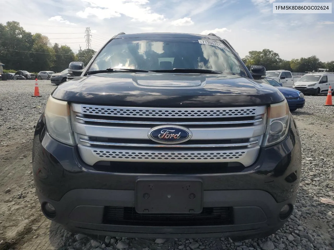 1FM5K8D86DGC02624 2013 Ford Explorer Xlt