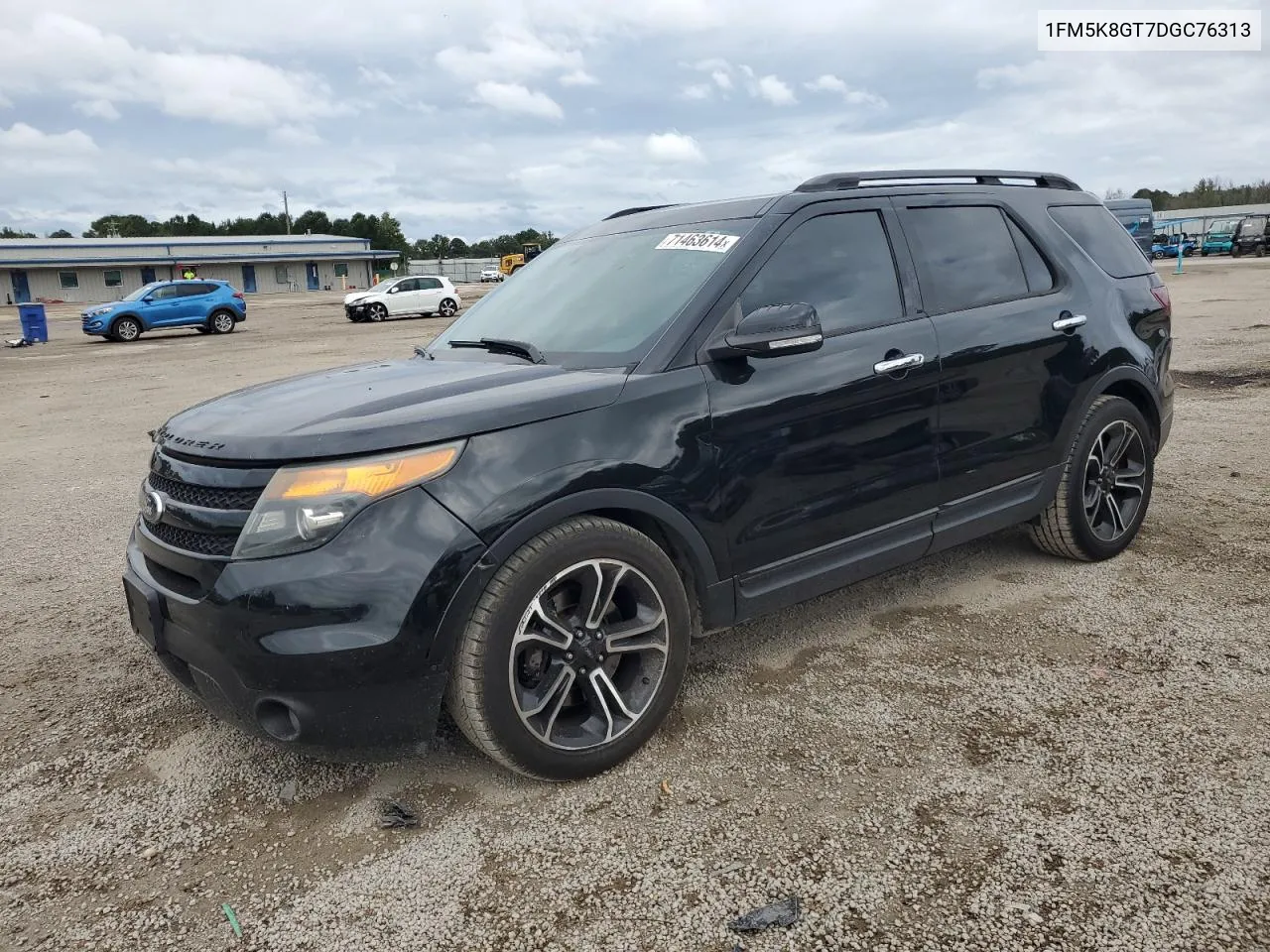 2013 Ford Explorer Sport VIN: 1FM5K8GT7DGC76313 Lot: 71463614