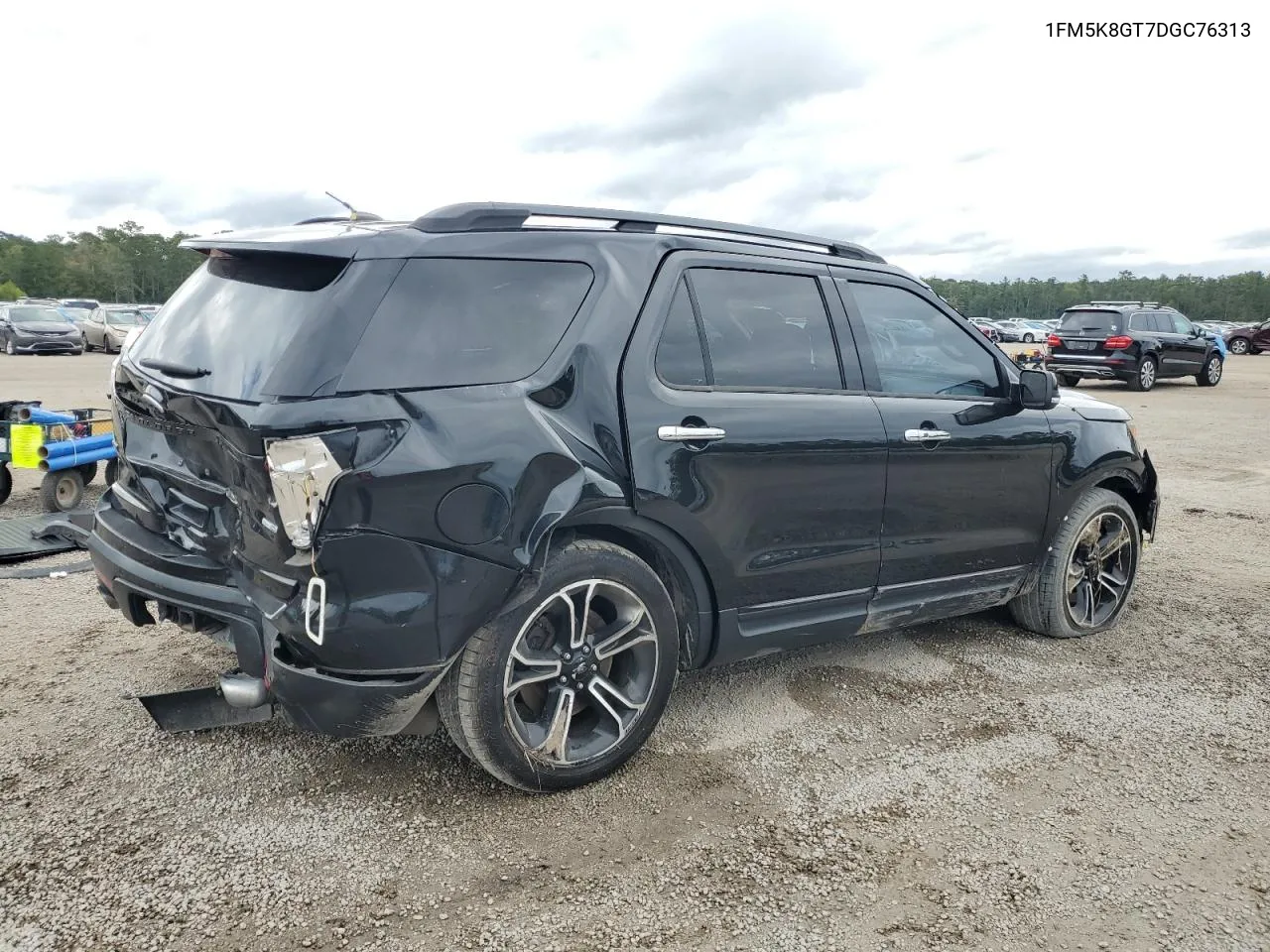 2013 Ford Explorer Sport VIN: 1FM5K8GT7DGC76313 Lot: 71463614