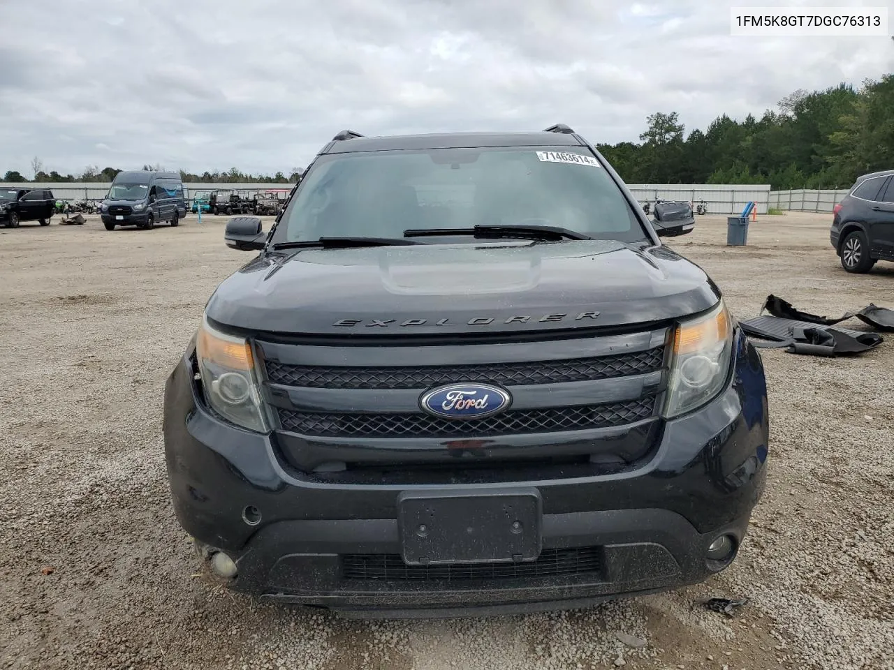 2013 Ford Explorer Sport VIN: 1FM5K8GT7DGC76313 Lot: 71463614