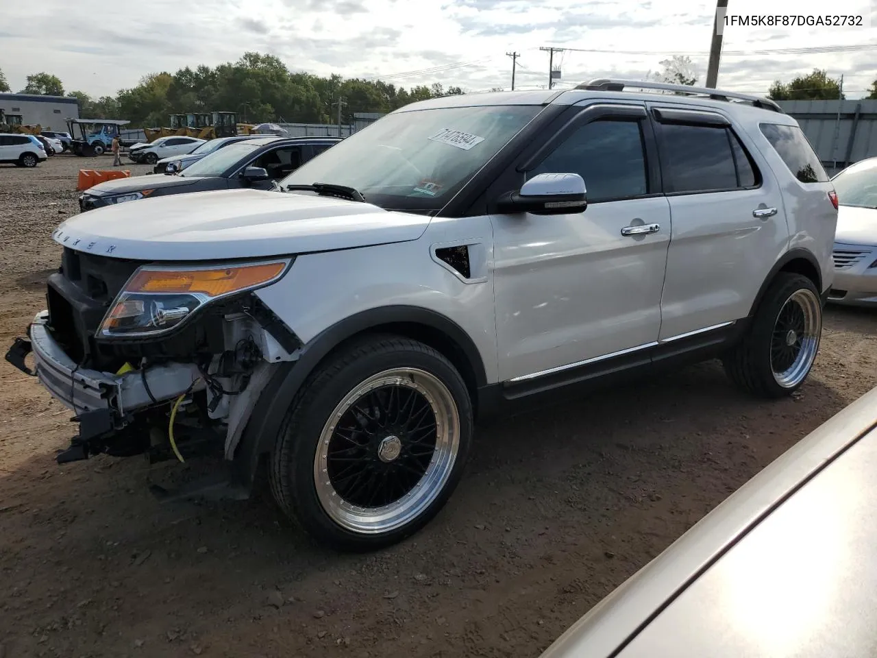 2013 Ford Explorer Limited VIN: 1FM5K8F87DGA52732 Lot: 71476594