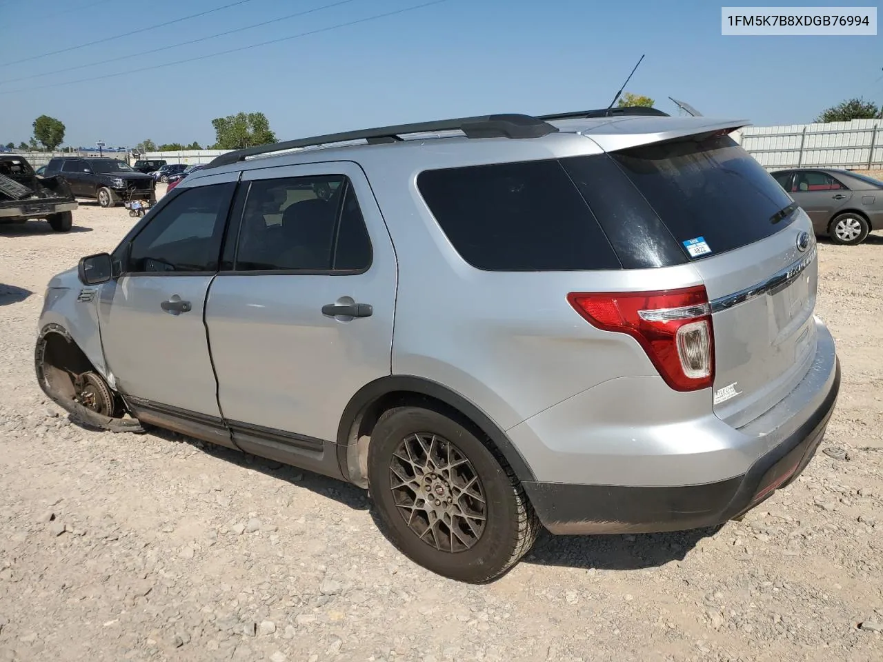 2013 Ford Explorer VIN: 1FM5K7B8XDGB76994 Lot: 71489334