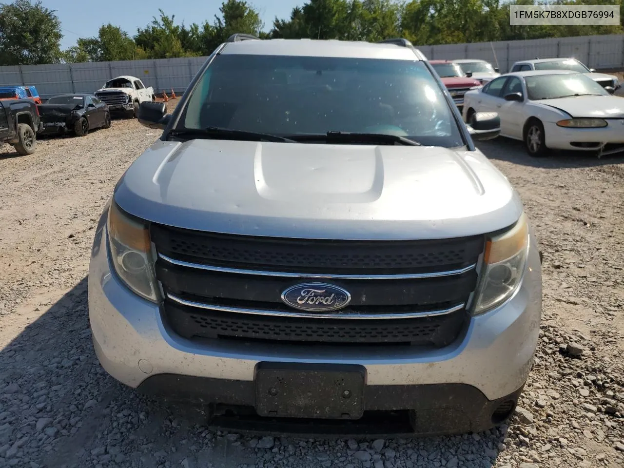 2013 Ford Explorer VIN: 1FM5K7B8XDGB76994 Lot: 71489334