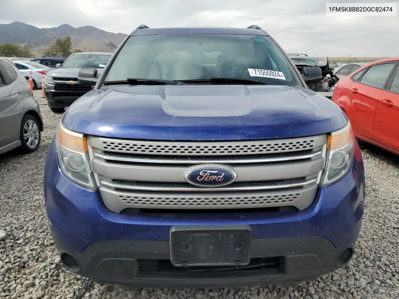 2013 Ford Explorer VIN: 1FM5K8B82DGC82474 Lot: 71555924