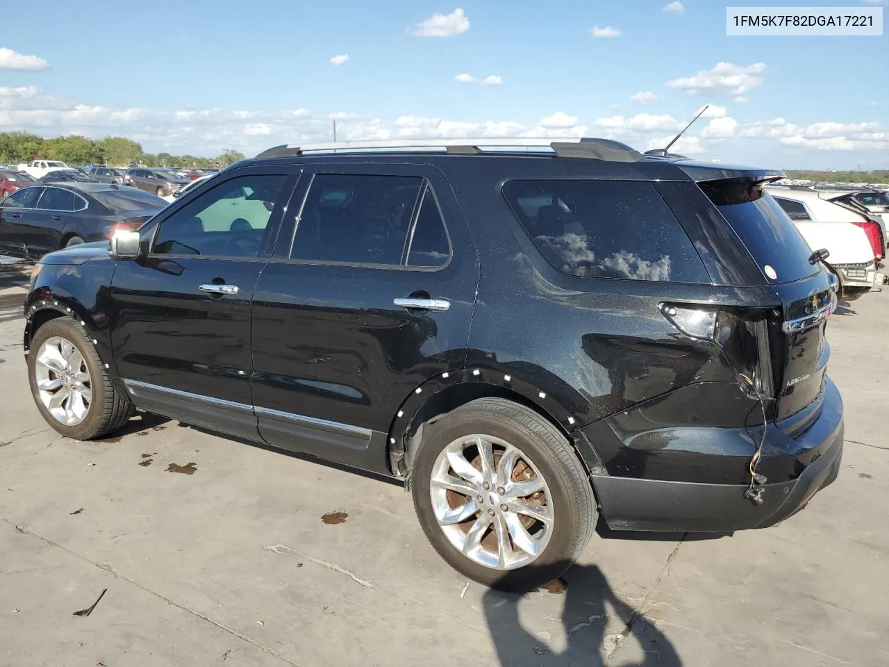 2013 Ford Explorer Limited VIN: 1FM5K7F82DGA17221 Lot: 71751944