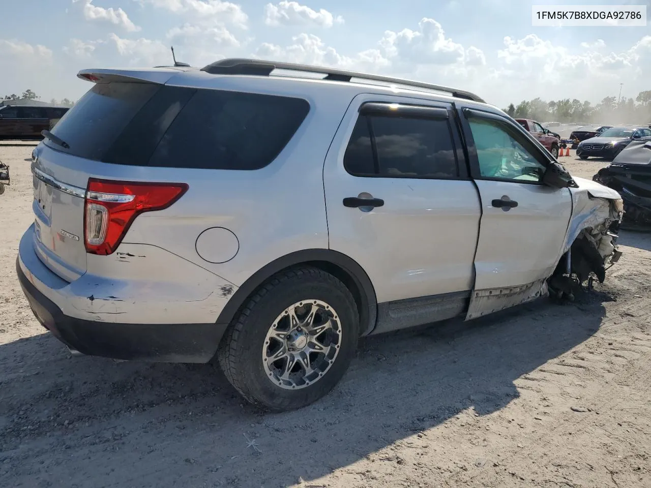 2013 Ford Explorer VIN: 1FM5K7B8XDGA92786 Lot: 71792574