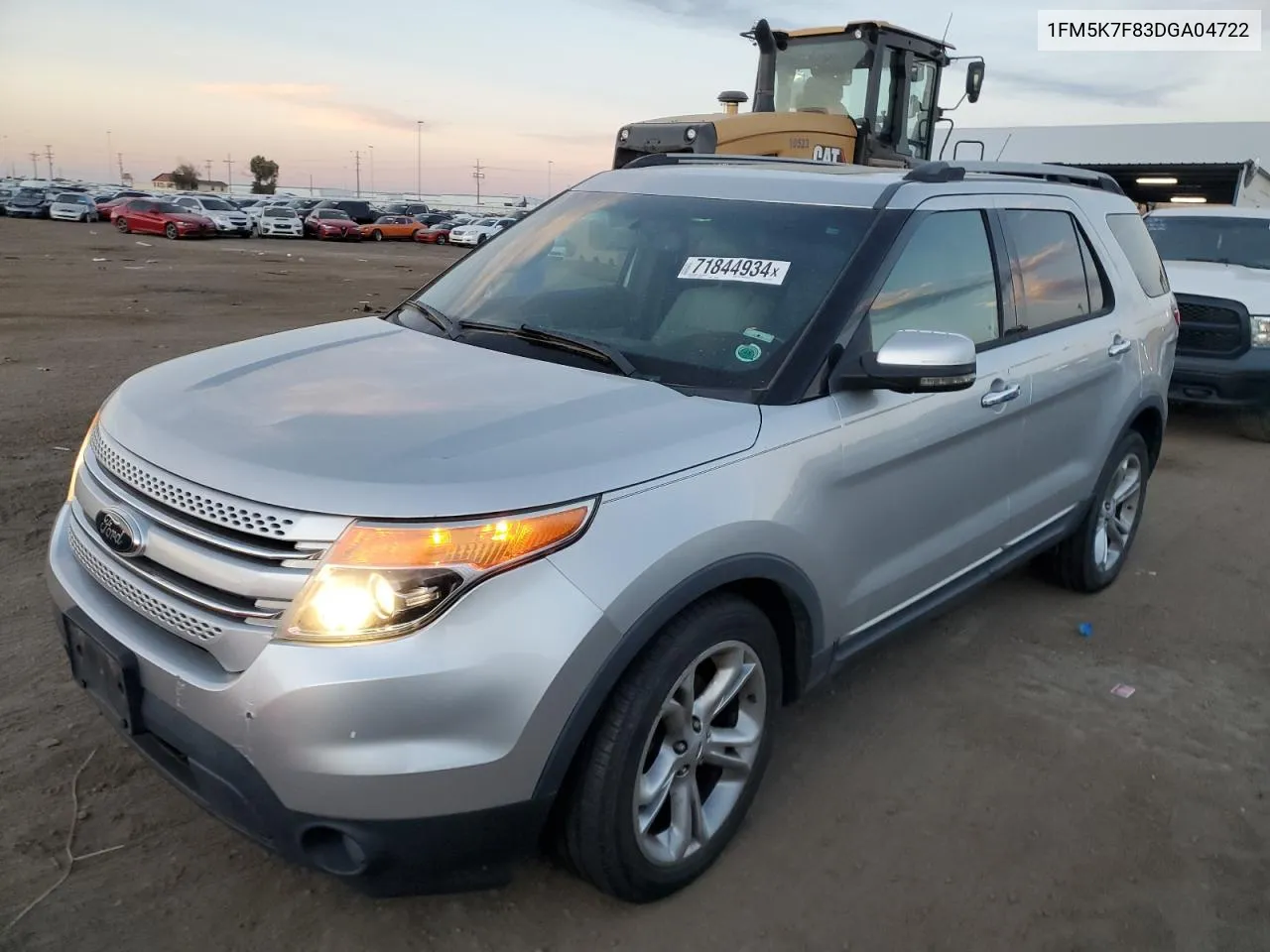 1FM5K7F83DGA04722 2013 Ford Explorer Limited