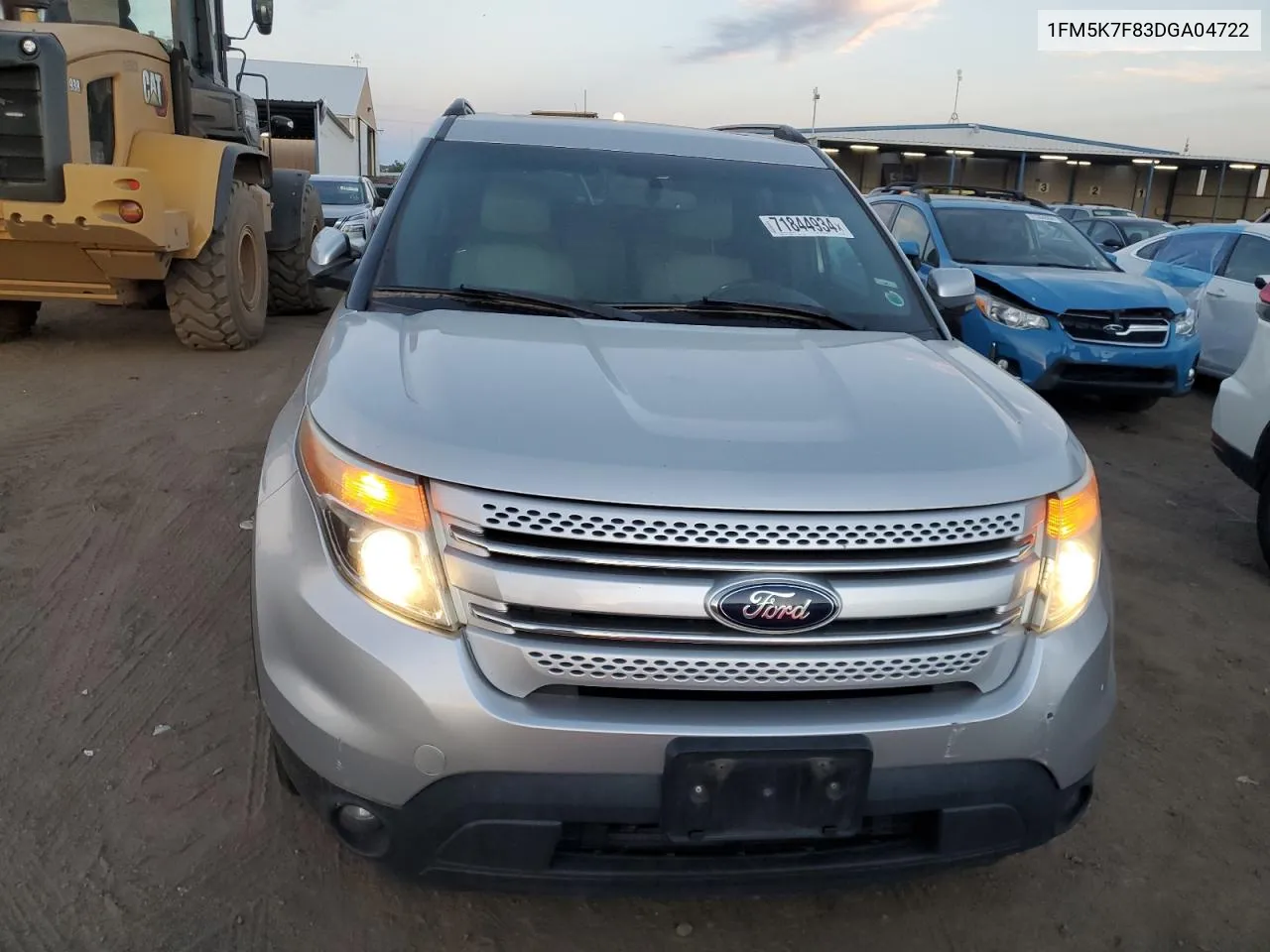 1FM5K7F83DGA04722 2013 Ford Explorer Limited