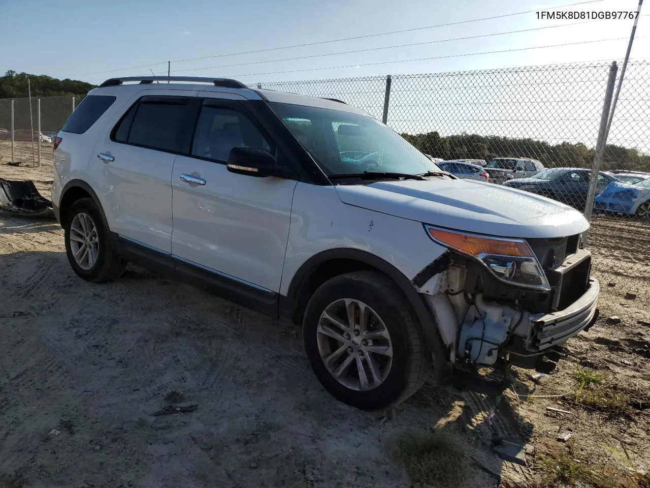 2013 Ford Explorer Xlt VIN: 1FM5K8D81DGB97767 Lot: 72063264