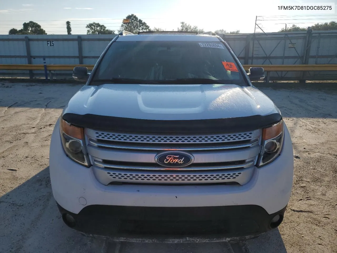 2013 Ford Explorer Xlt VIN: 1FM5K7D81DGC85275 Lot: 72265694