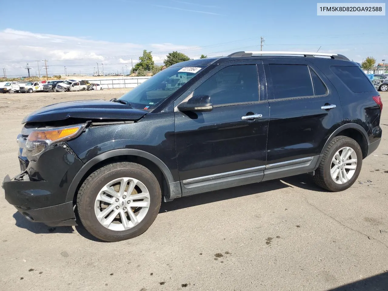 2013 Ford Explorer Xlt VIN: 1FM5K8D82DGA92588 Lot: 72273564