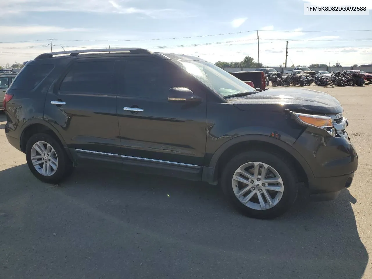 2013 Ford Explorer Xlt VIN: 1FM5K8D82DGA92588 Lot: 72273564