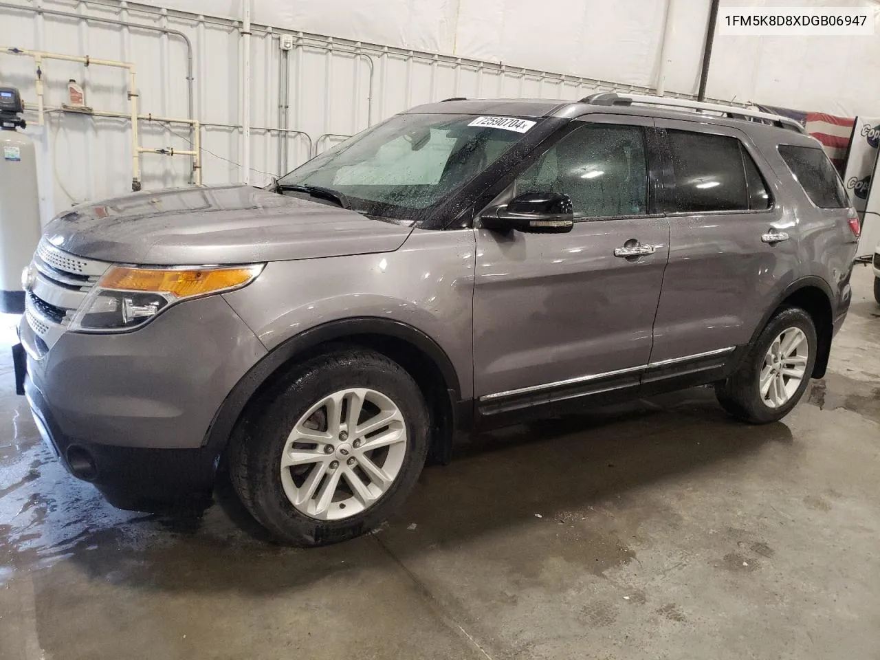 2013 Ford Explorer Xlt VIN: 1FM5K8D8XDGB06947 Lot: 72590704