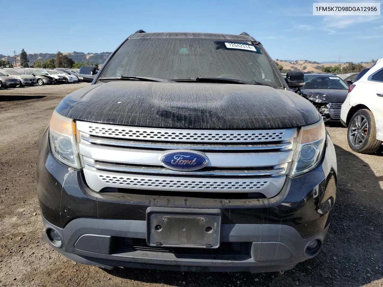 2013 Ford Explorer Xlt VIN: 1FM5K7D98DGA12956 Lot: 72642314