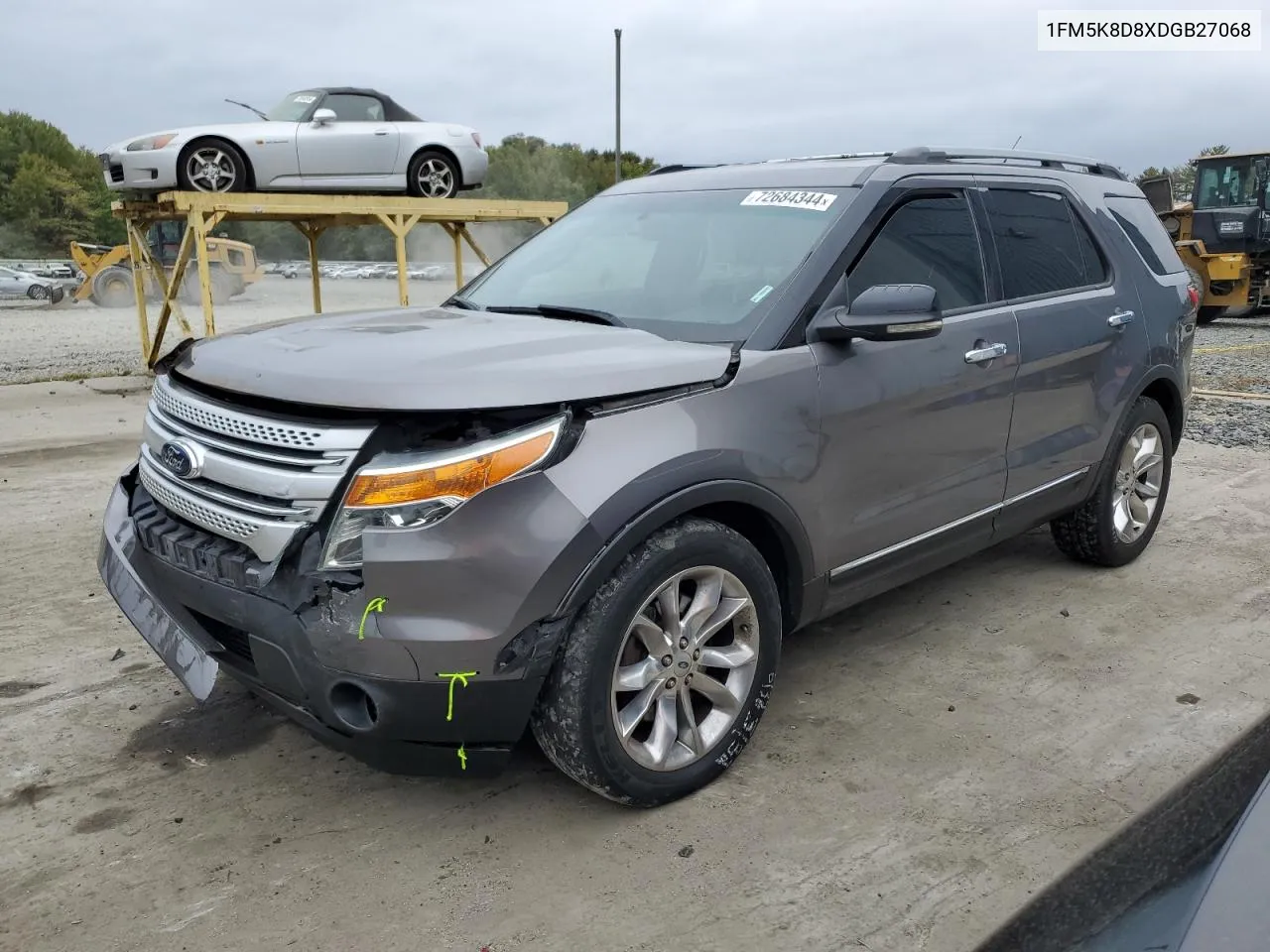 2013 Ford Explorer Xlt VIN: 1FM5K8D8XDGB27068 Lot: 72684344