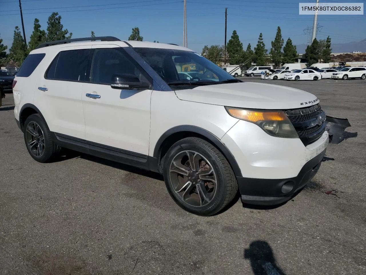 2013 Ford Explorer Sport VIN: 1FM5K8GTXDGC86382 Lot: 72763684