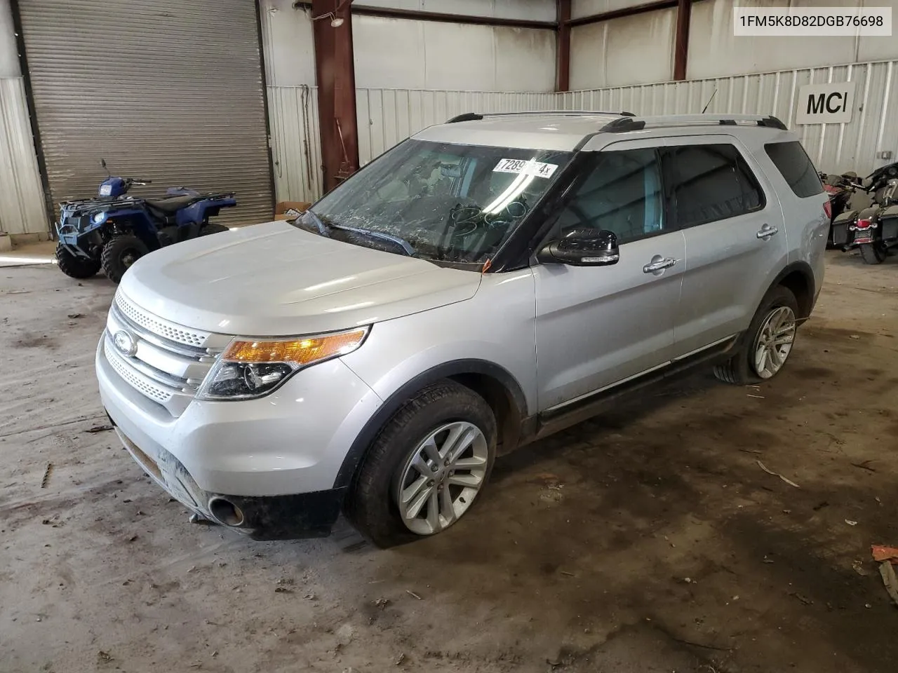 2013 Ford Explorer Xlt VIN: 1FM5K8D82DGB76698 Lot: 72895154