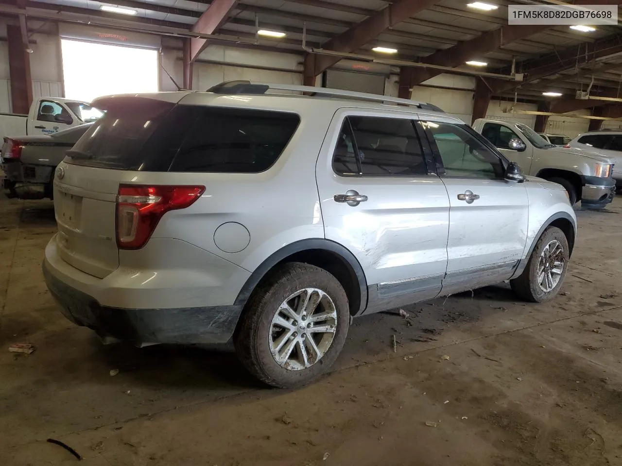 2013 Ford Explorer Xlt VIN: 1FM5K8D82DGB76698 Lot: 72895154