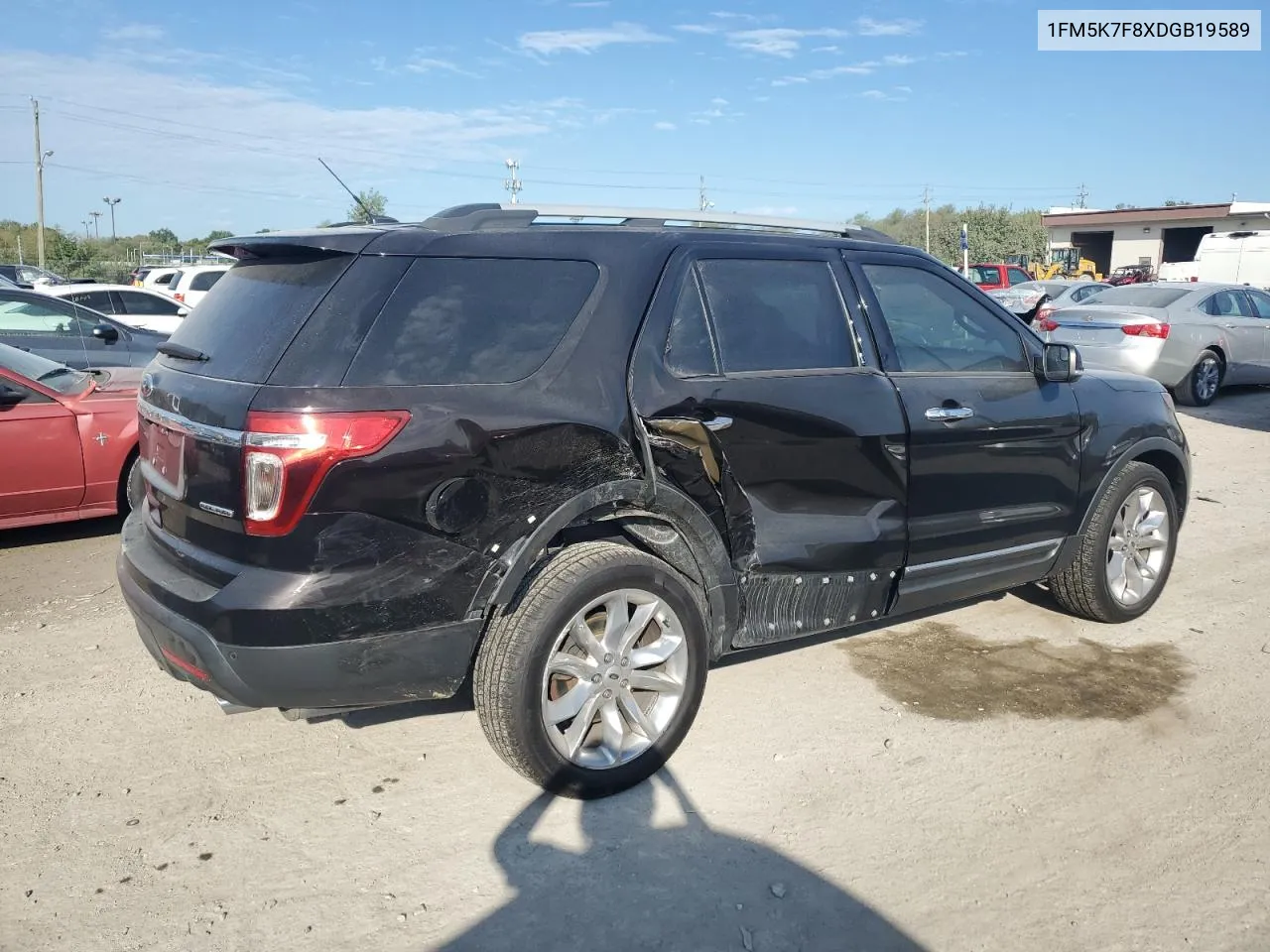 1FM5K7F8XDGB19589 2013 Ford Explorer Limited