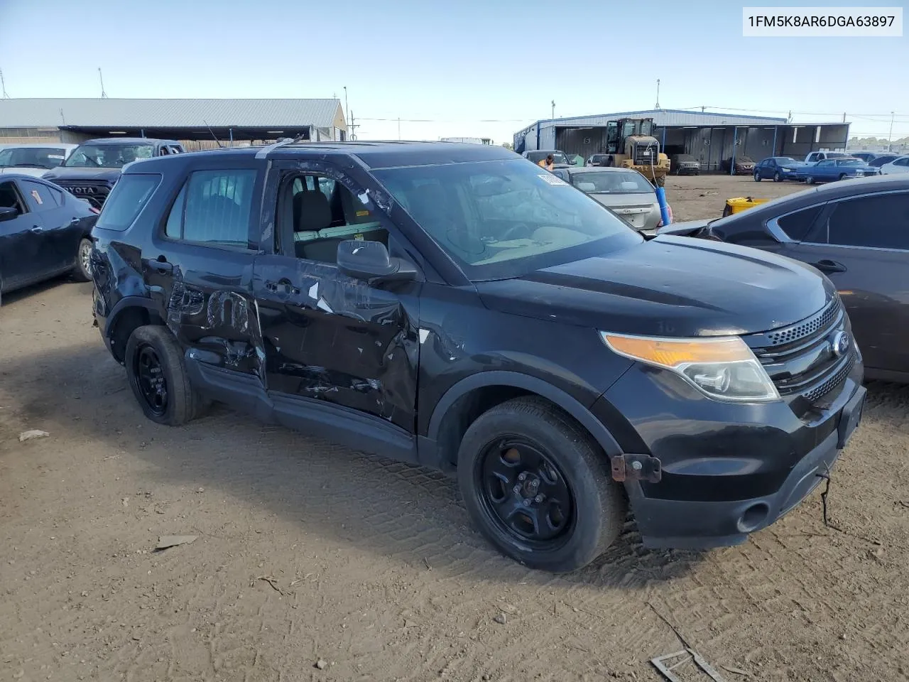 2013 Ford Explorer Police Interceptor VIN: 1FM5K8AR6DGA63897 Lot: 73133274