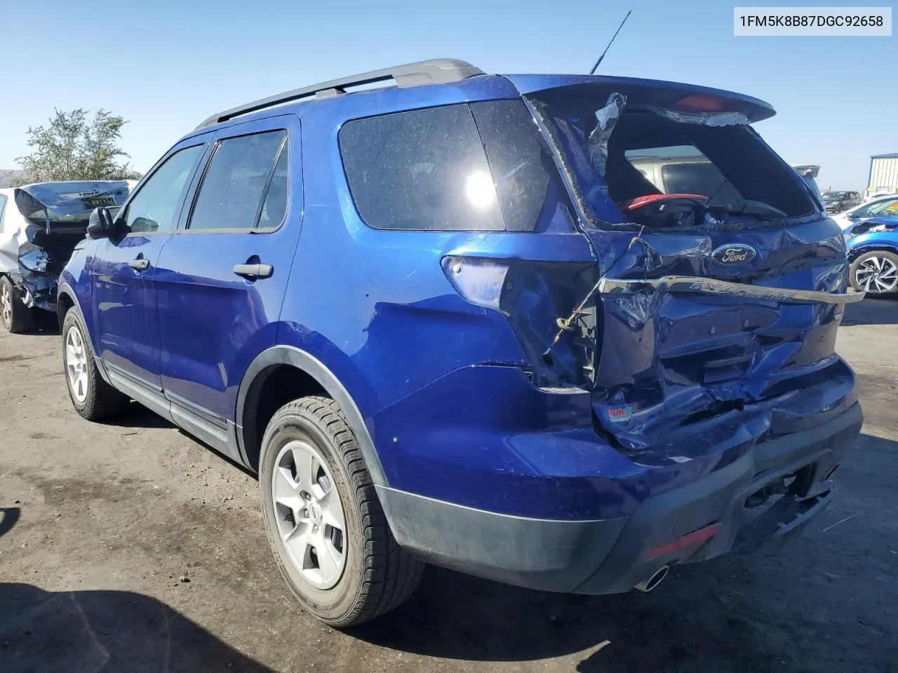 2013 Ford Explorer VIN: 1FM5K8B87DGC92658 Lot: 73308474