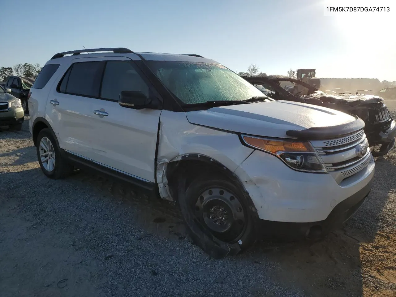 2013 Ford Explorer Xlt VIN: 1FM5K7D87DGA74713 Lot: 73418004