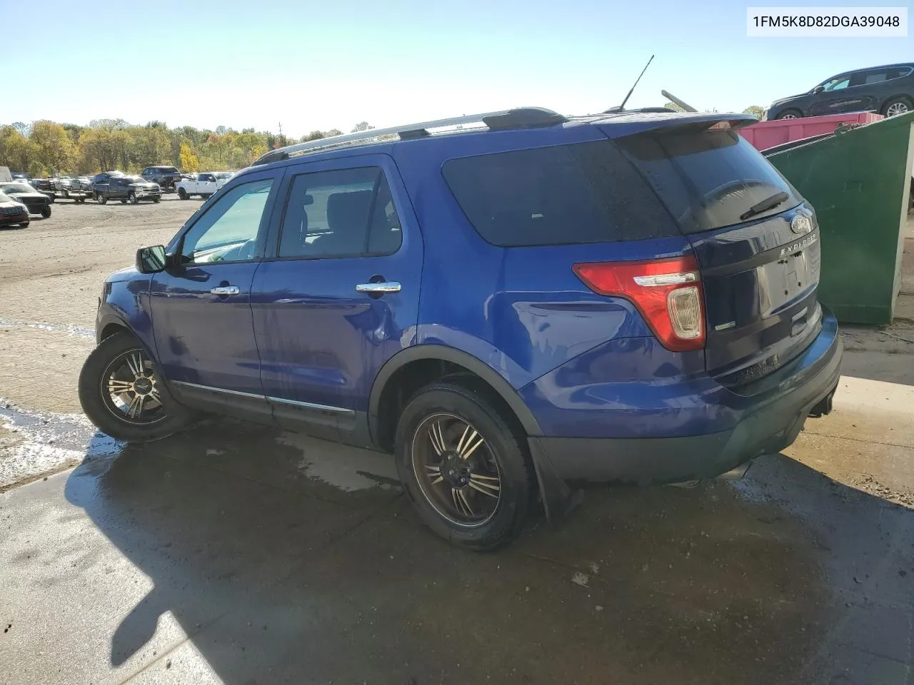 2013 Ford Explorer Xlt VIN: 1FM5K8D82DGA39048 Lot: 73680454