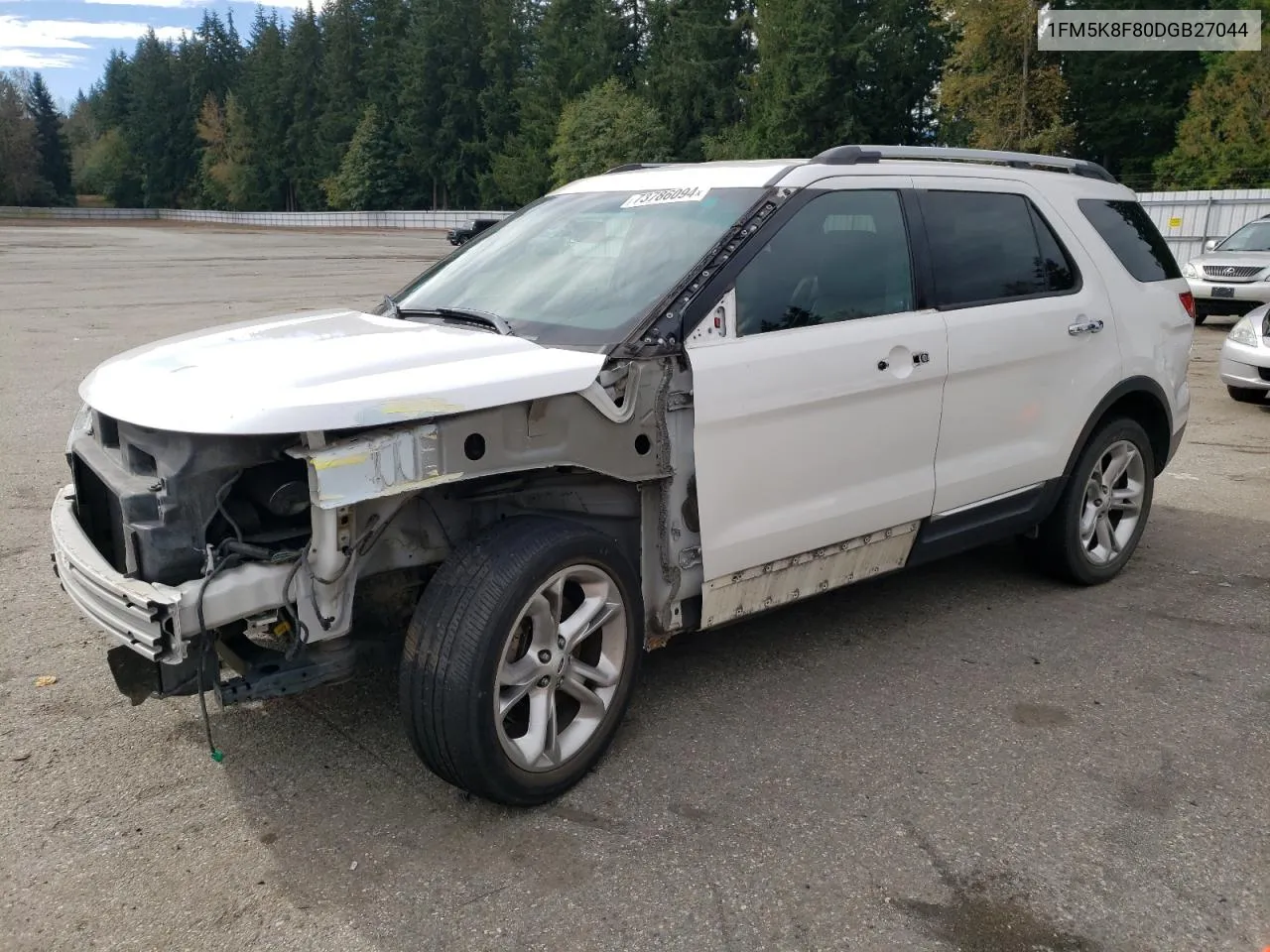 2013 Ford Explorer Limited VIN: 1FM5K8F80DGB27044 Lot: 73786094