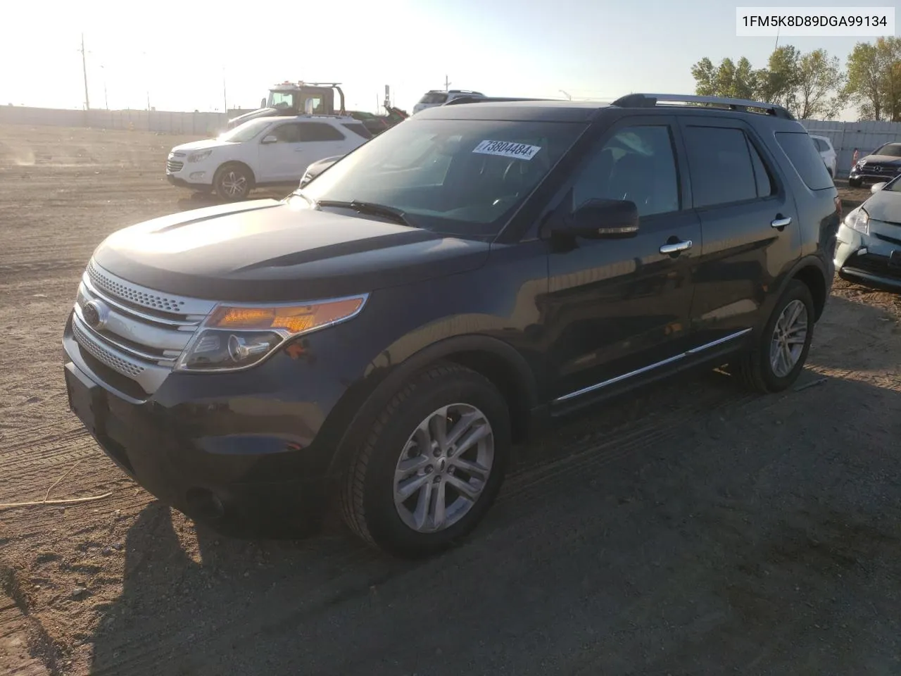 2013 Ford Explorer Xlt VIN: 1FM5K8D89DGA99134 Lot: 73804484