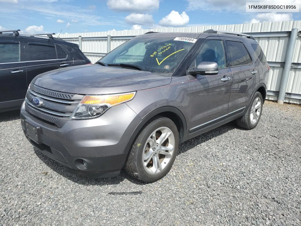 2013 Ford Explorer Limited VIN: 1FM5K8F85DGC18956 Lot: 73856984