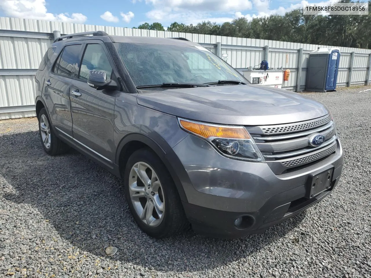 2013 Ford Explorer Limited VIN: 1FM5K8F85DGC18956 Lot: 73856984