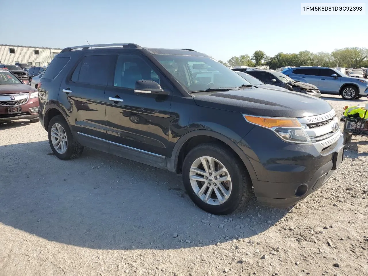 2013 Ford Explorer Xlt VIN: 1FM5K8D81DGC92393 Lot: 74063364