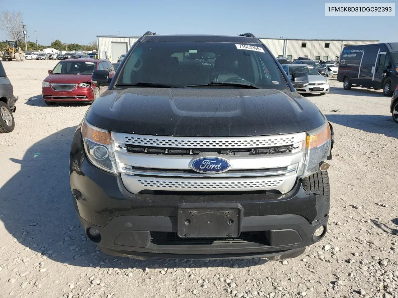 2013 Ford Explorer Xlt VIN: 1FM5K8D81DGC92393 Lot: 74063364