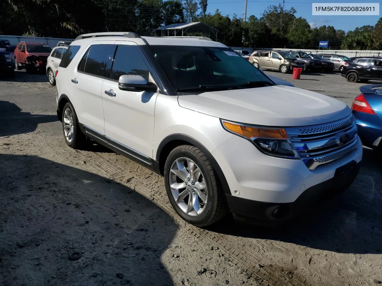 2013 Ford Explorer Limited VIN: 1FM5K7F82DGB26911 Lot: 74182994