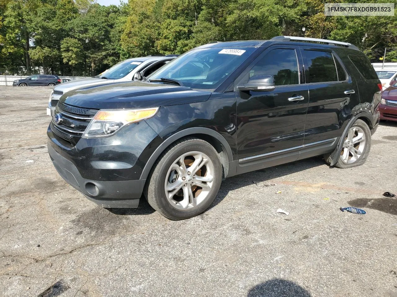 2013 Ford Explorer Limited VIN: 1FM5K7F8XDGB91523 Lot: 74288984