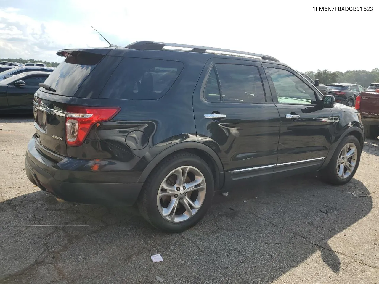 2013 Ford Explorer Limited VIN: 1FM5K7F8XDGB91523 Lot: 74288984