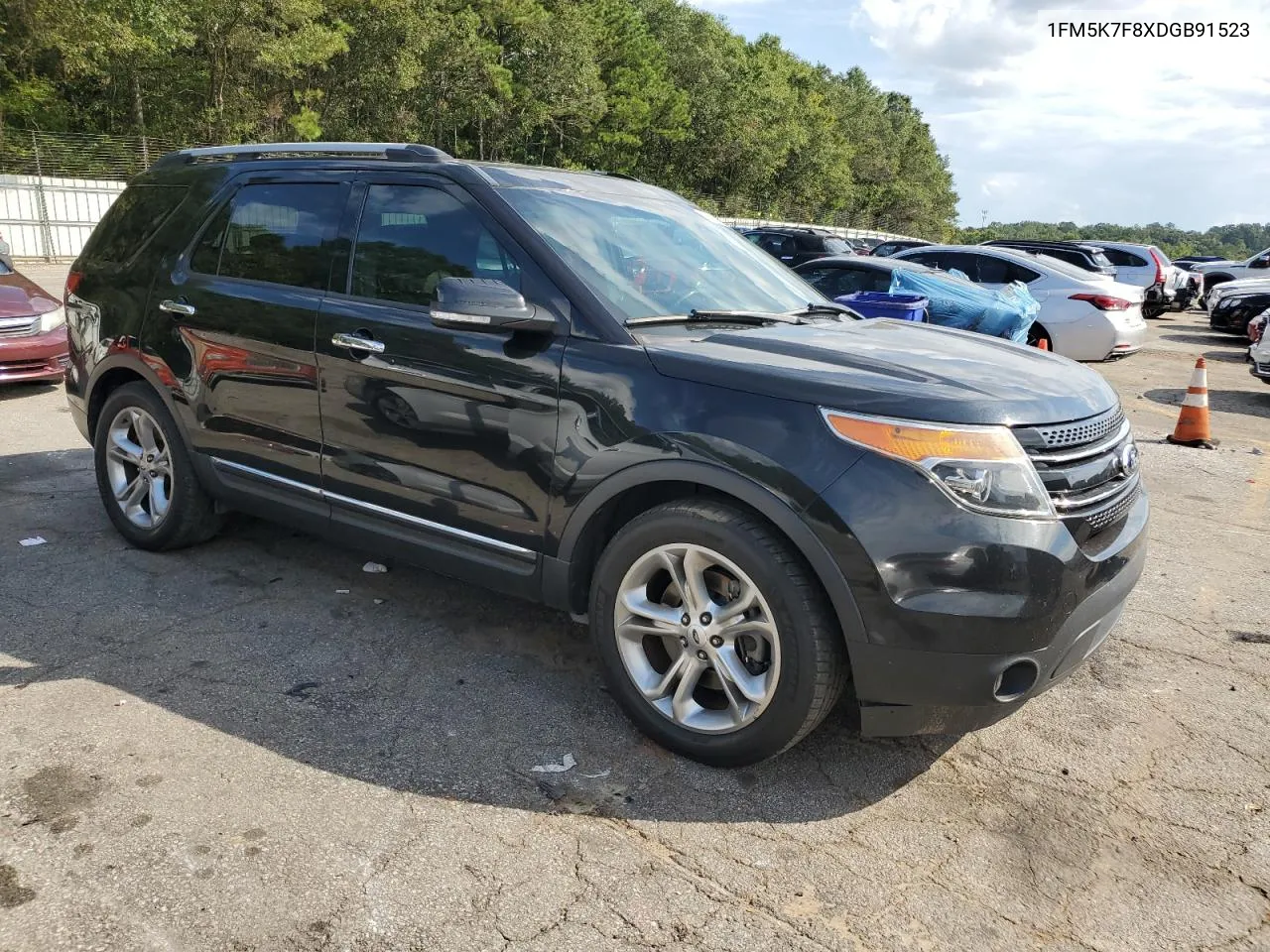 2013 Ford Explorer Limited VIN: 1FM5K7F8XDGB91523 Lot: 74288984