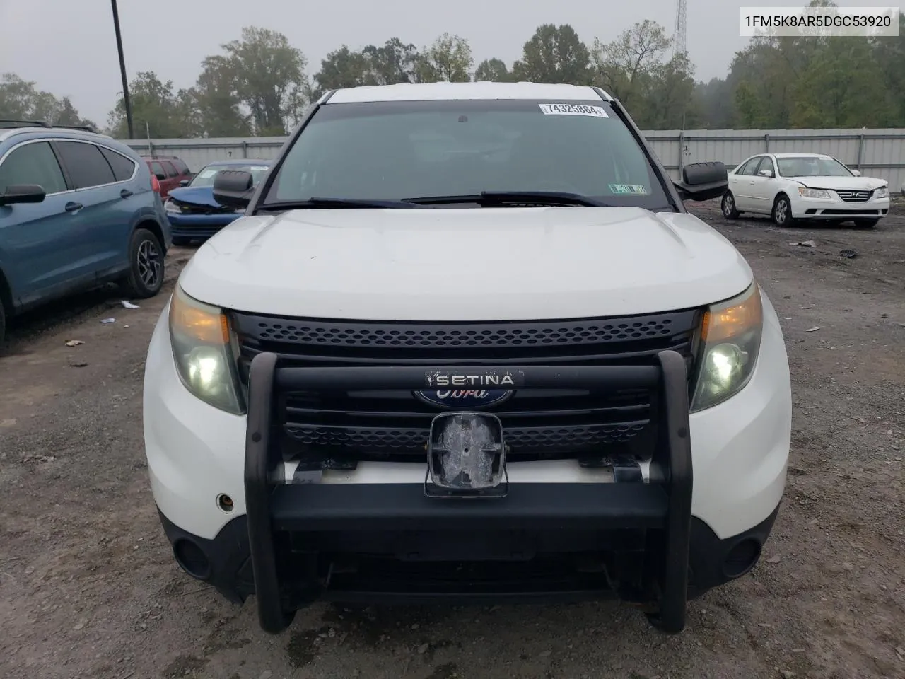 1FM5K8AR5DGC53920 2013 Ford Explorer Police Interceptor